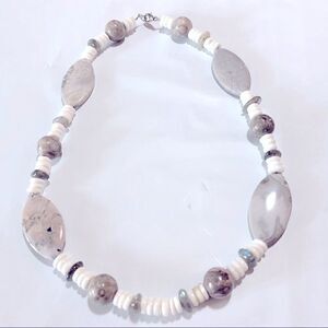 Crazy Lace Agate Necklace Approx 18” (20 Crazy Lace Stones) Gorgeous
